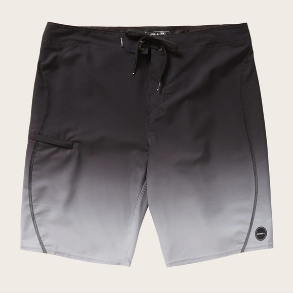 O'Neill Hyperfreak S Seam Swimming Trunks Black Boardshorts Mens Size 30 - Picture 2 of 10
